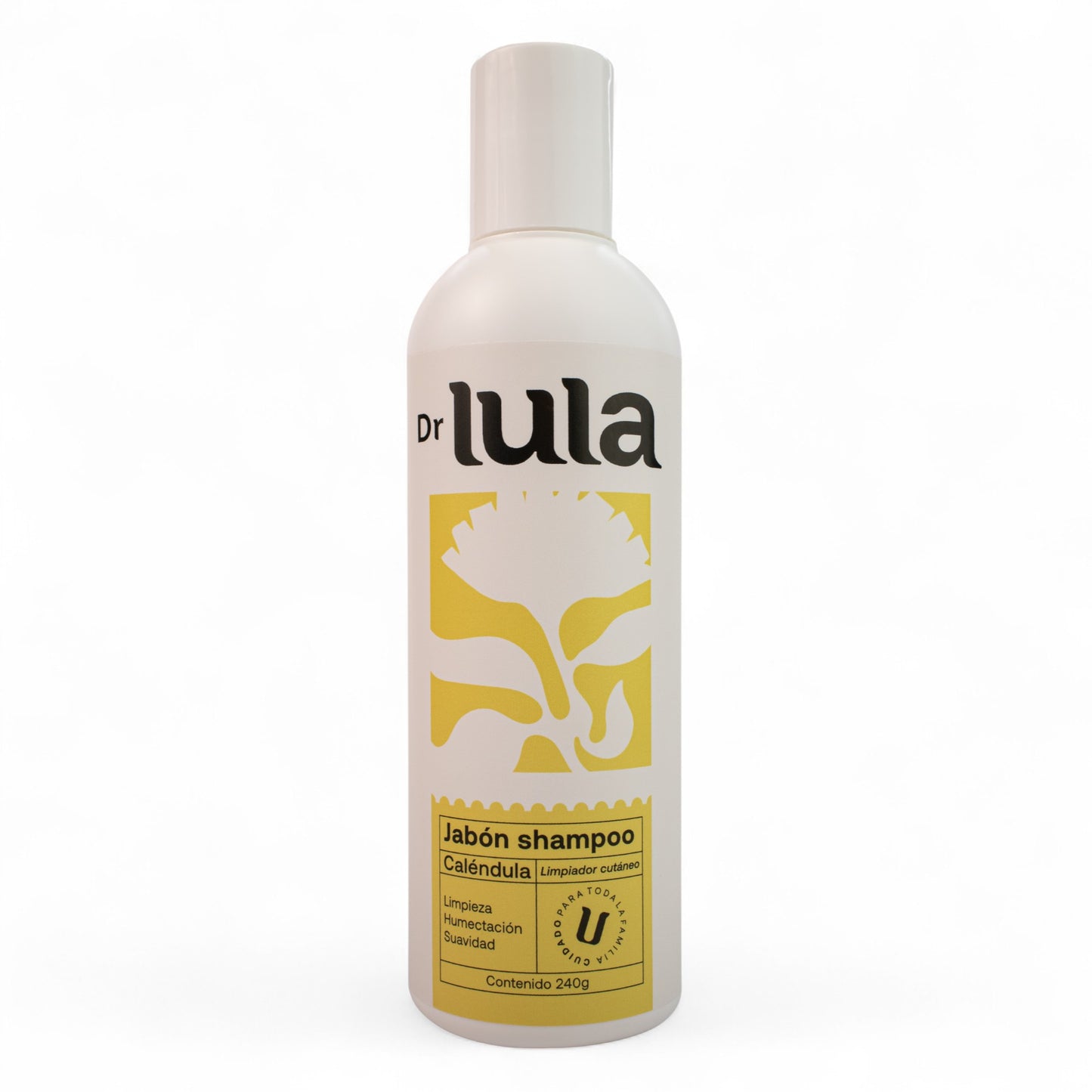 Jabón / Shampoo Natural Dr Lula con Caléndula y Vitamina E