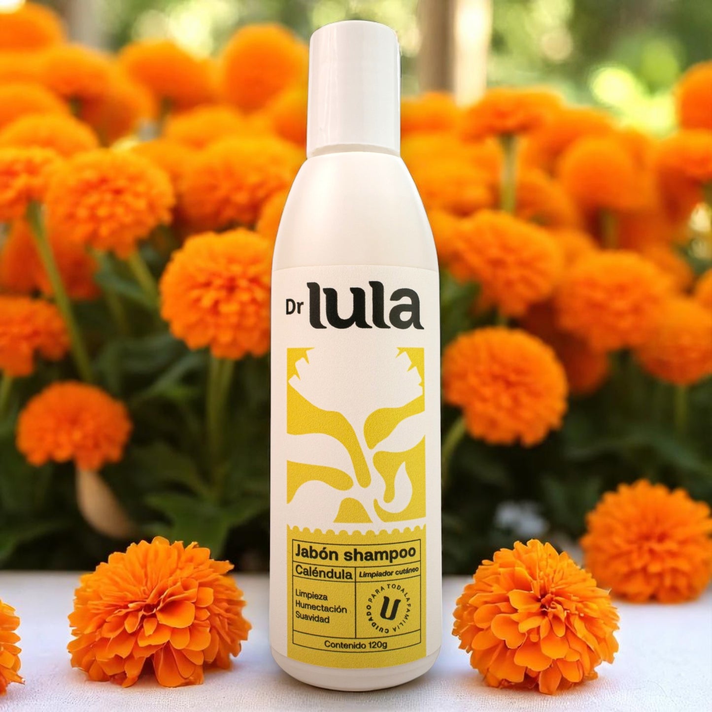Trío Natural Dr Lula – Shampoo y Jabon 2 en 1 (120 mL c/u)