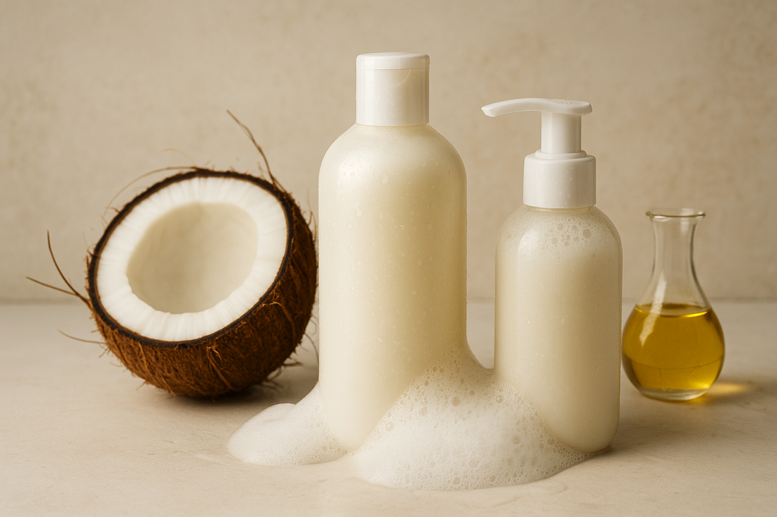 Sulfatos derivados del coco: limpieza suave y biodegradable para tu piel y cabello