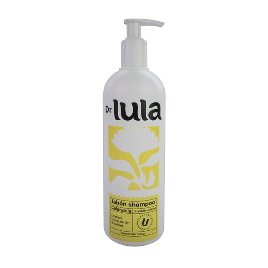 Jabón / Shampoo Natural Dr Lula con Caléndula y Vitamina E